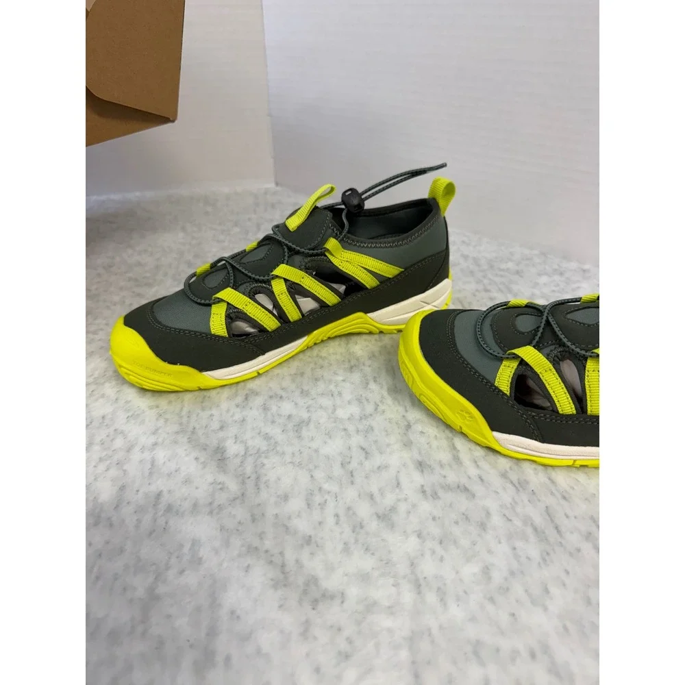 Jack Wolfskin Villi Sandal Kids Sz 3.5 Slate Green Hiking Shoes 4056881-4136-350